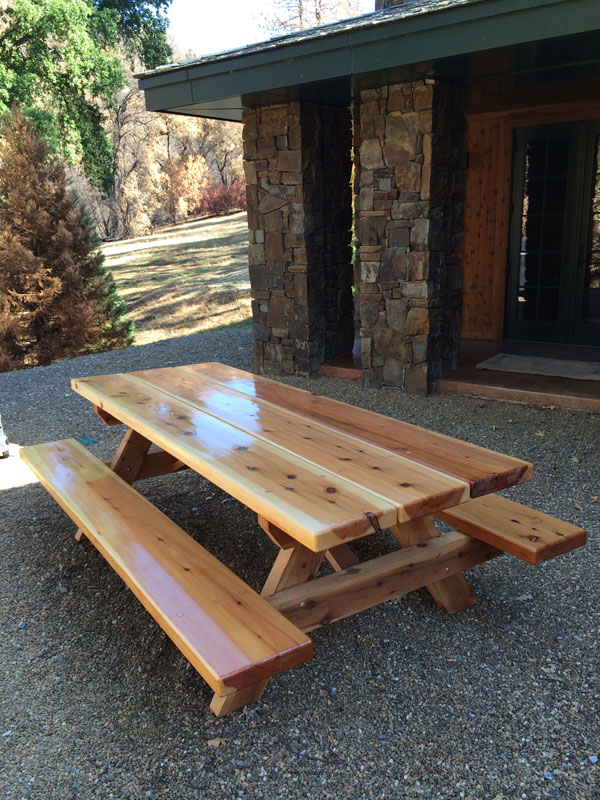 8ft picnic table